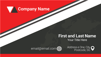Callout Buttons Business Card 11