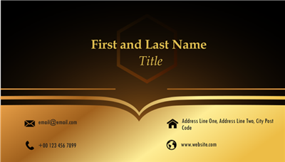 Callout Buttons Business Card 6