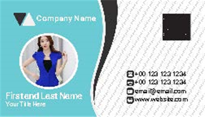 Callout Buttons Business Card 9